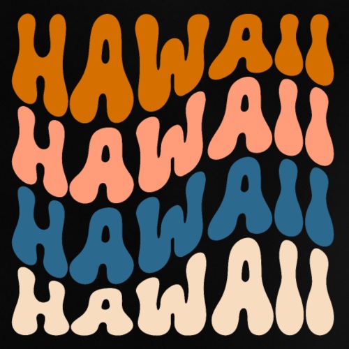 Hawaii - Baby Bio-T-Shirt mit Rundhals