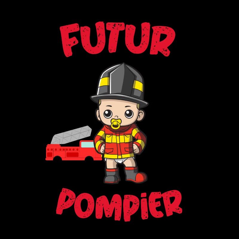 Grossesse - Naissance - Arrivée de bébé - Pompier