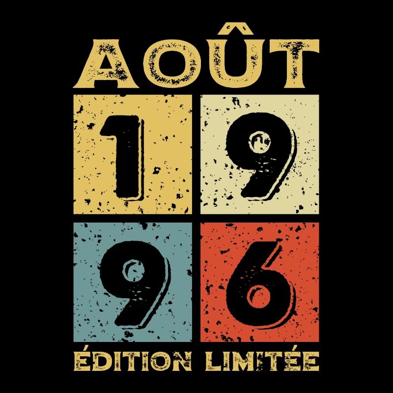 Août 1996 Original Idée Cadeau Anniversaire