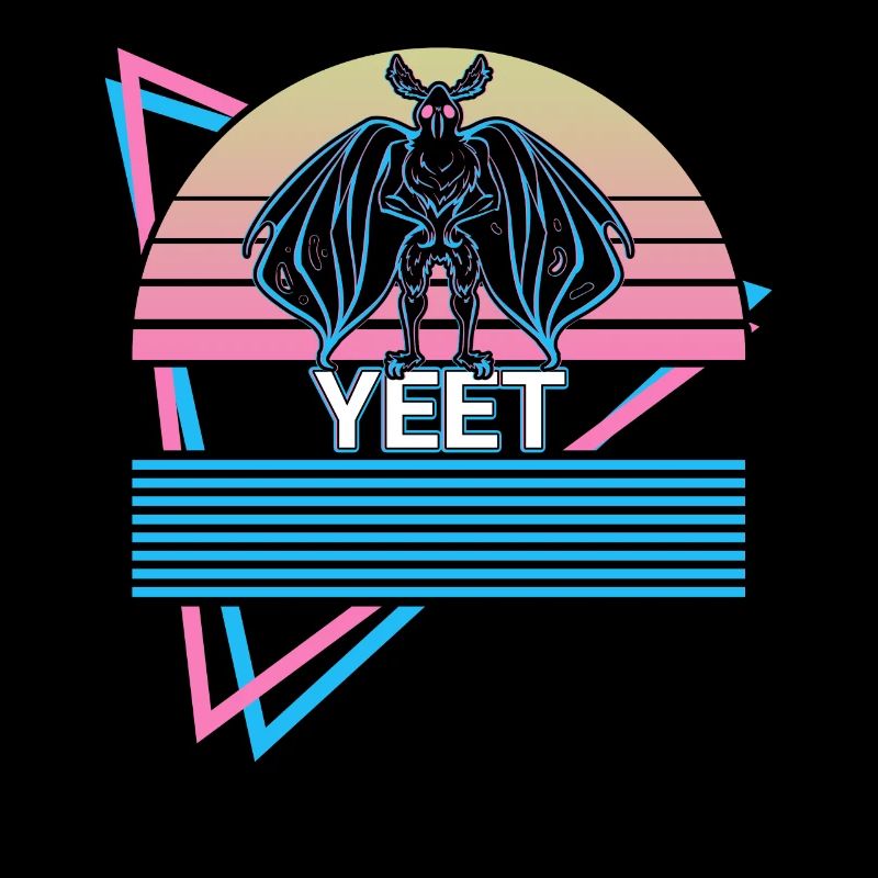 Mothman Crypto Cryptozoologie Rétro