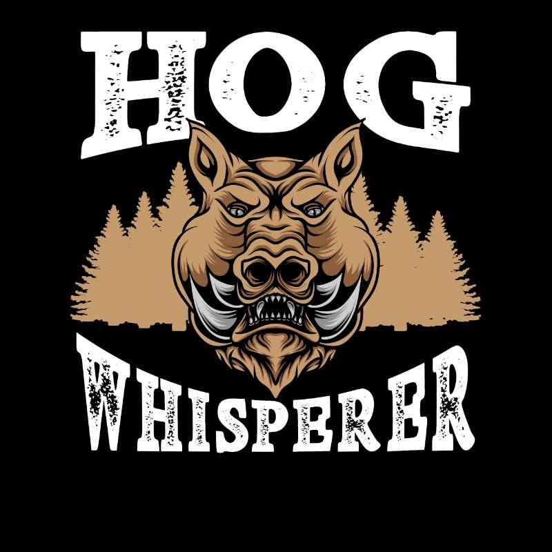 Hog Whisperer Wild Boar Wild Boar Hunter Schwei