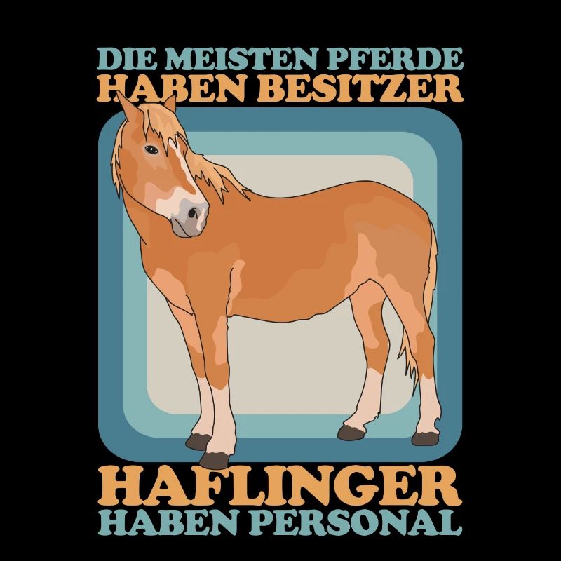 Haflinger Pferde Pferdebesitzer Haffi Geschenk