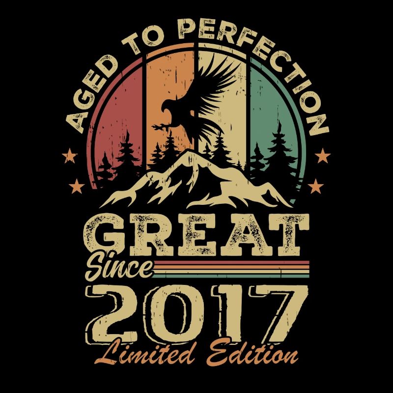 Vintage Geburtstag 2017 - Retro Geschenkidee 2017