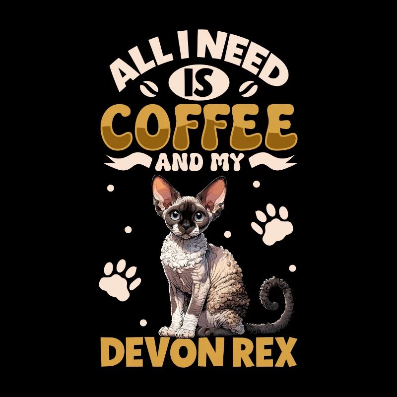 Kaffee und meine Devon Rex
