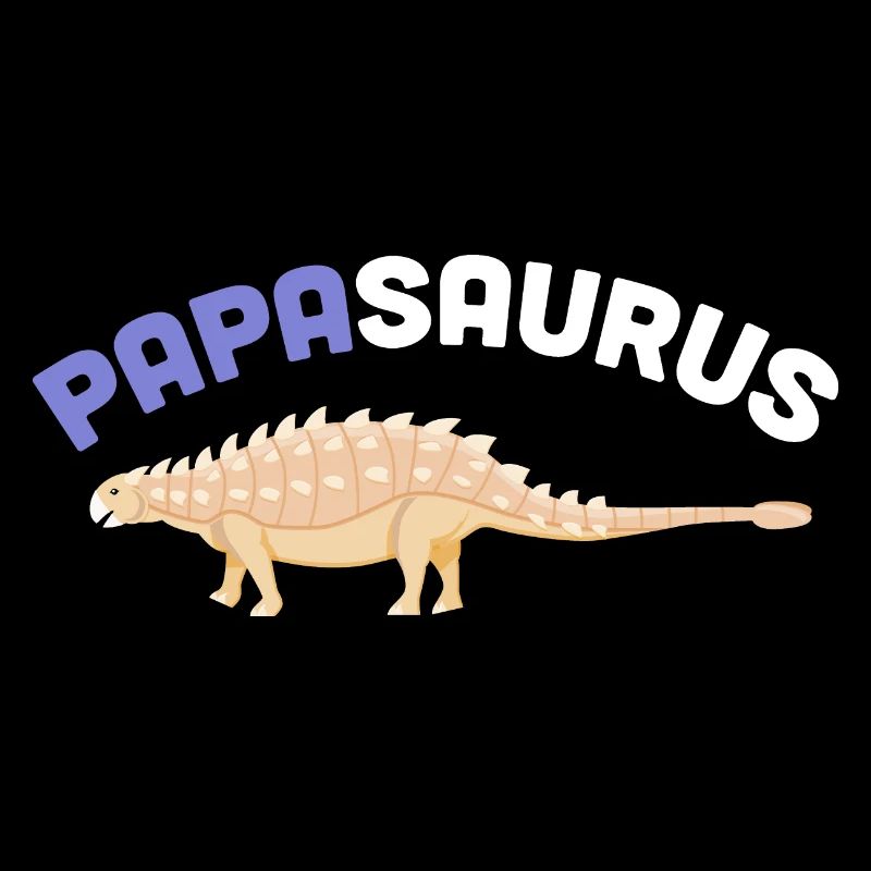 Ankylosaurus Papasaurus Ankylosaurus Dinosaurier P