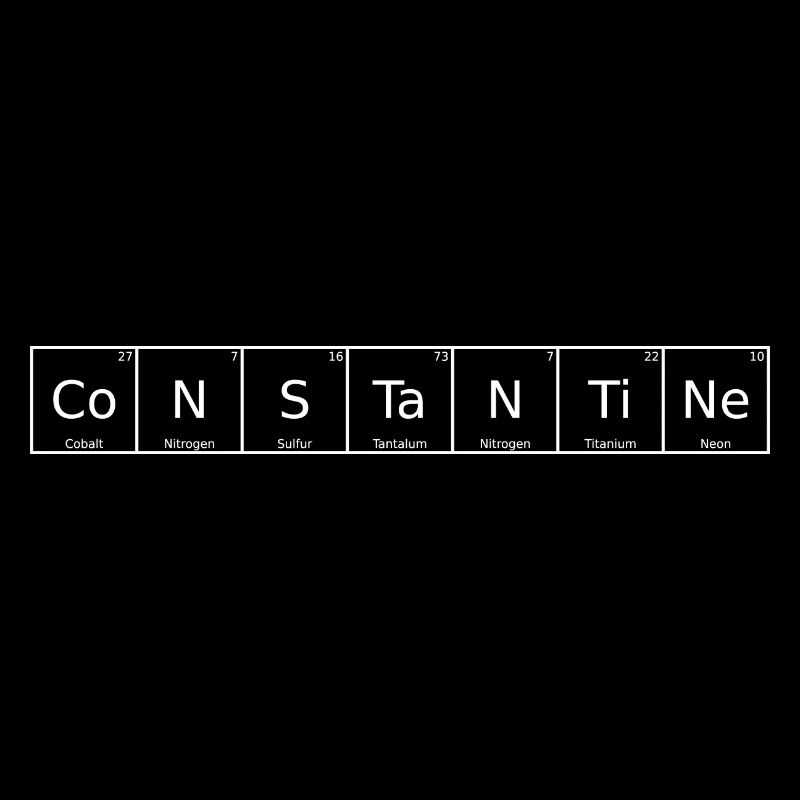 Constantine Name First Name Chemistry Periodic Table