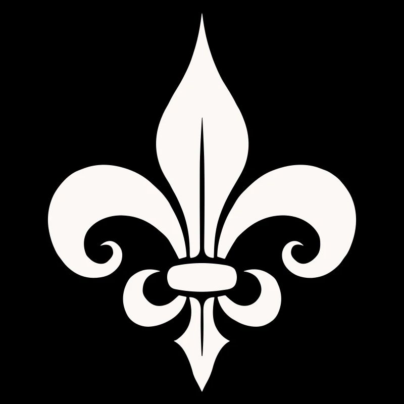 Symbolic fleur de lis Design
