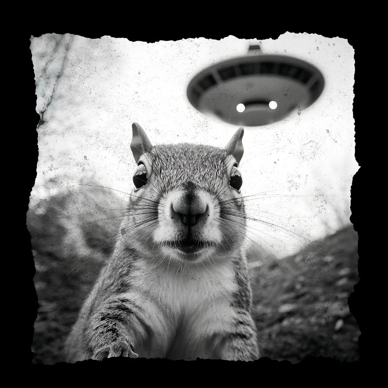 Alien Squirrel Encounter – Fun Sci-Fi