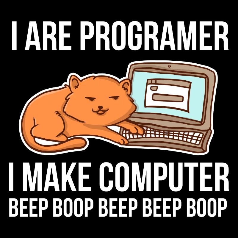 Programmeur-chat-humour pour coder et