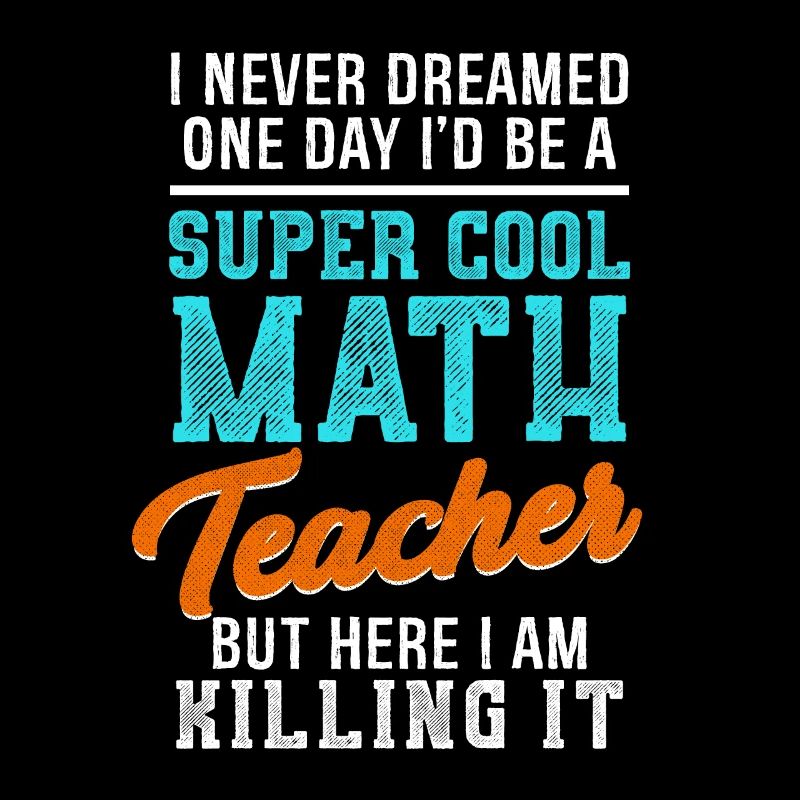 Cool Math Teacher Tea Fantastic Teacher Gift