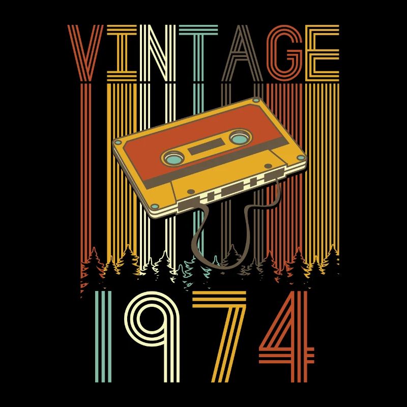 Vintage 1974 Retro