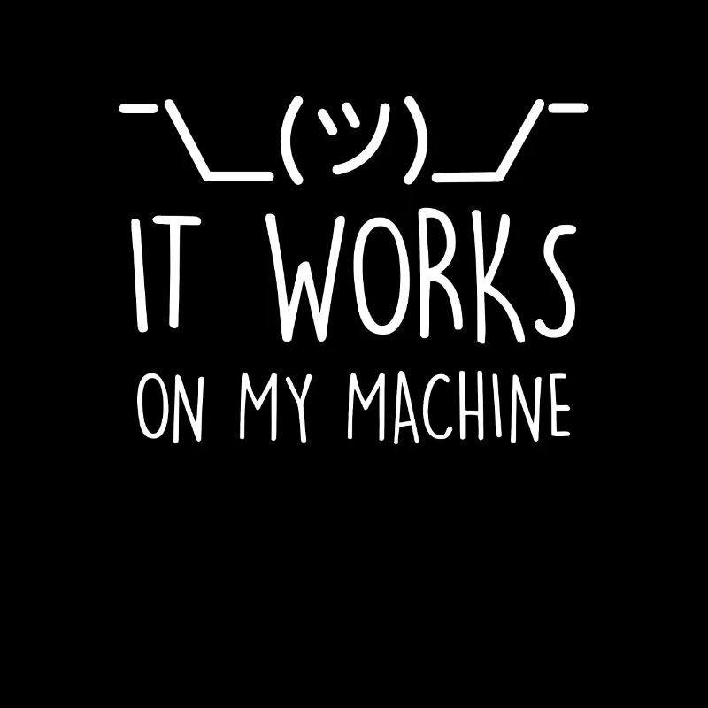 Programmierer Witz Debugging Auf meinem PC läufts