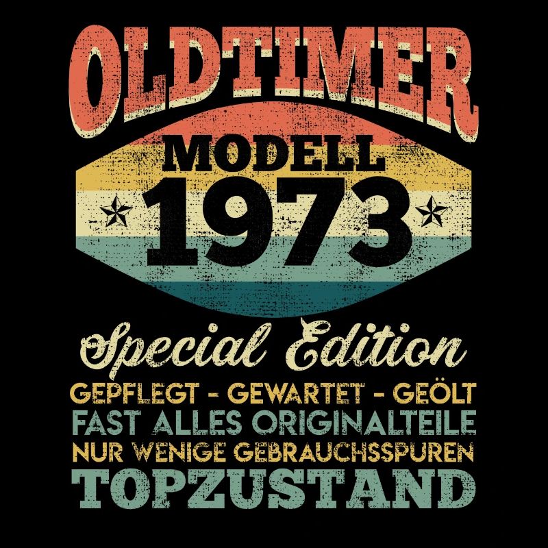 50. Geburtstag Oldtimer Modell 1973 50 Jahre