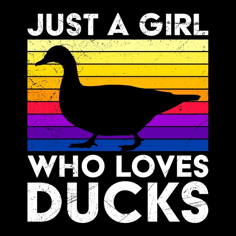 Tout simplement une fille qui aime les canards gardien de canards