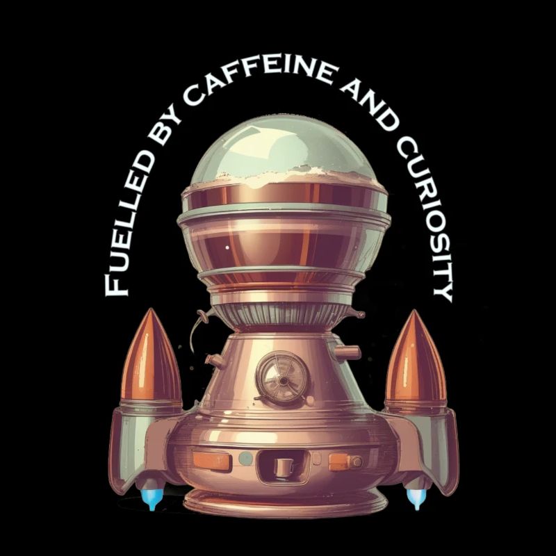 Fueld by coffee Rocket Coffee Machine