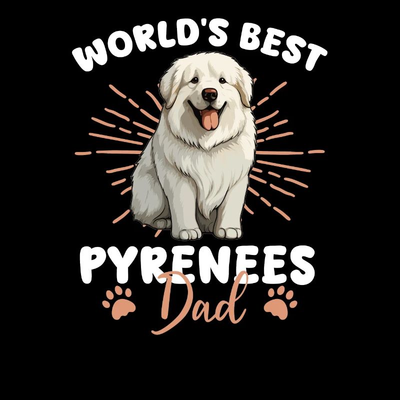 Bouvier des Pyrénées Grand Pyrénéen papa