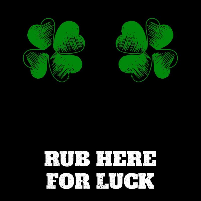 Rub here for luck