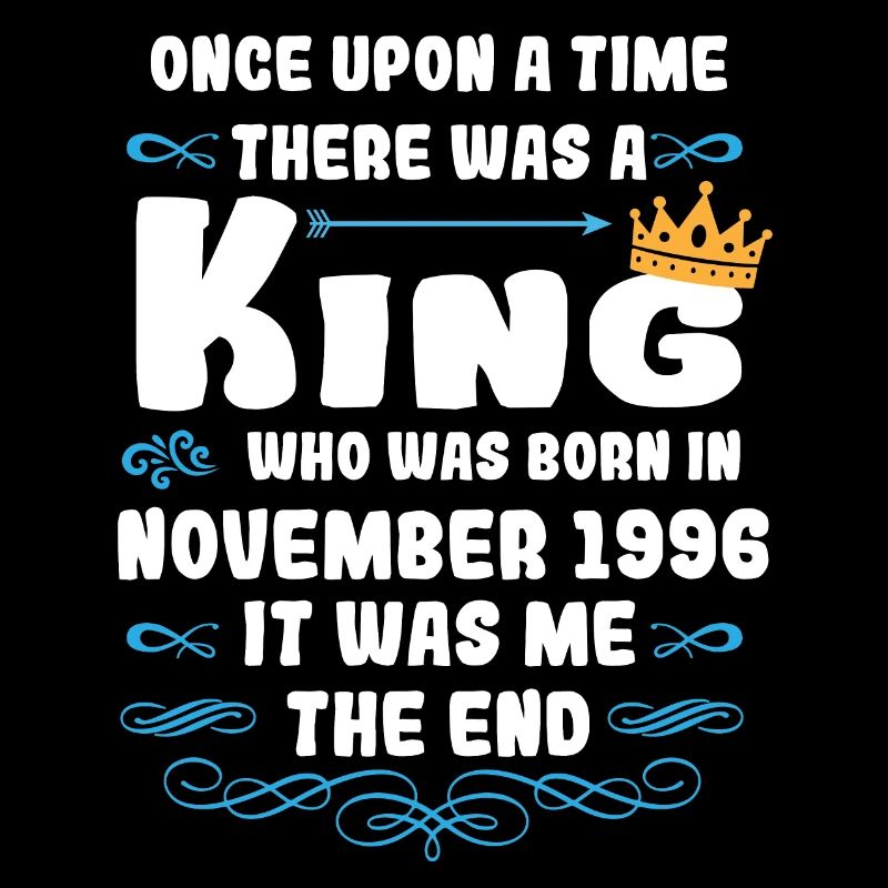 Es war einmal ein König. November 1996 Geburtstag