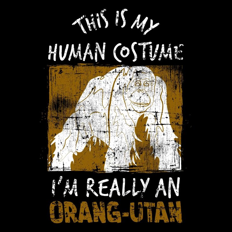 Orangutan Monkey Costume