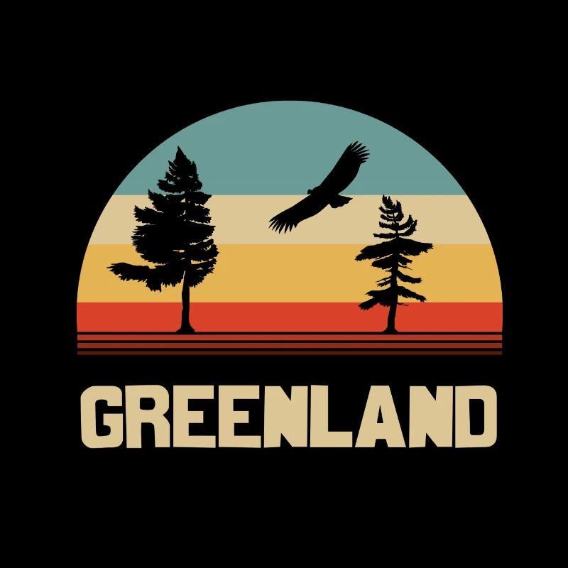 Groenland retro design