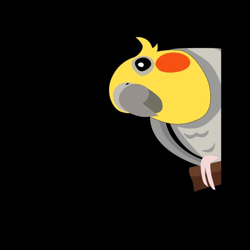 Cockatiel mignon perroquet