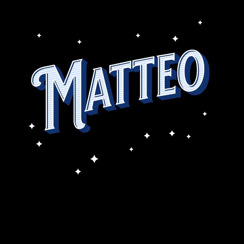 Matteo name personalized