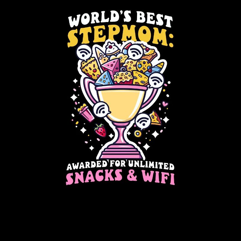 Muttertag Stiefmutter erhält unbegrenzte Snacks WLAN