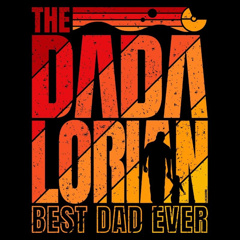 The Dadalorian - Orange - Meilleur papa !