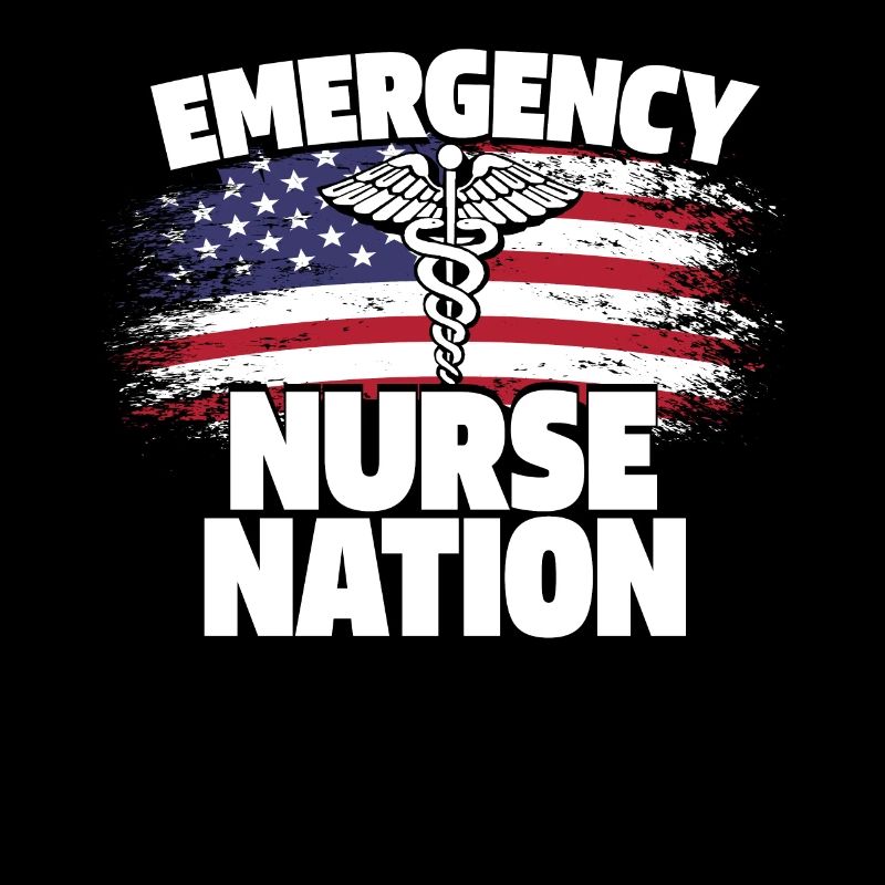 Krankenschwester US Flagge