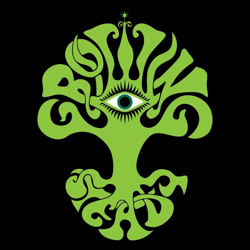 GROWING STEADY TREE EYE PSYCHEDELIC 60s Garden