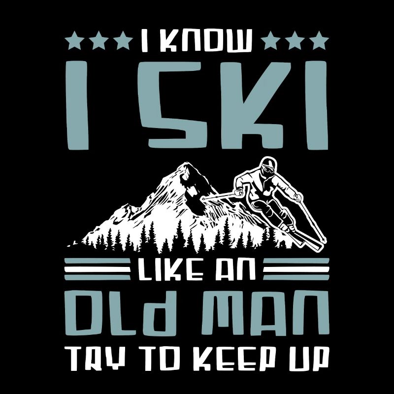 ski old man