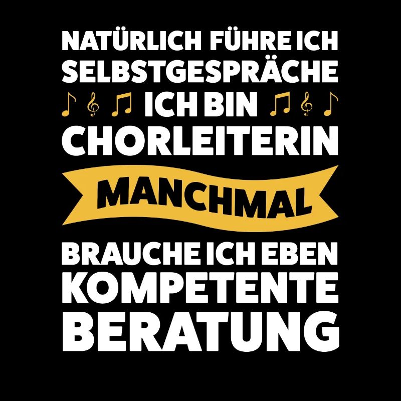 Chorleiterin Beruf Chorleitung Geschenk