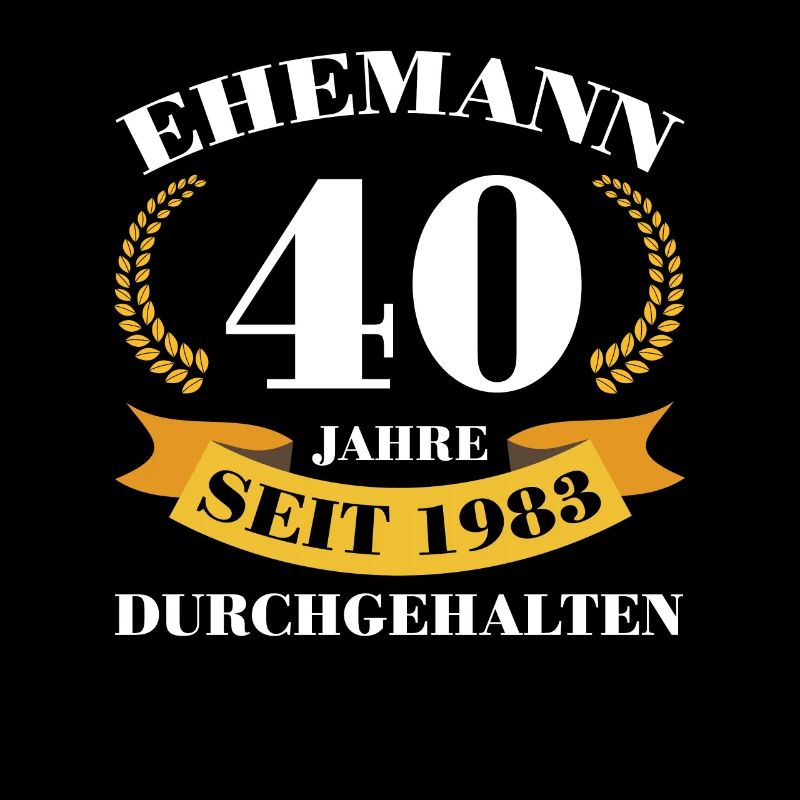 40. Hochzeitstag Ehemann Rubinhochzeit Geschenk