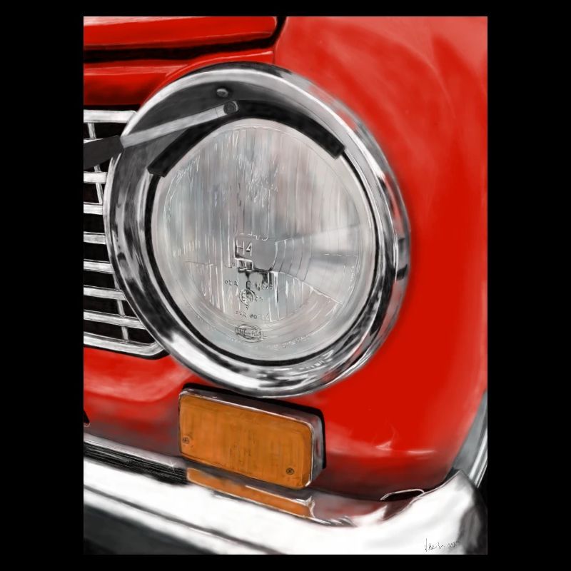 Lada headlight