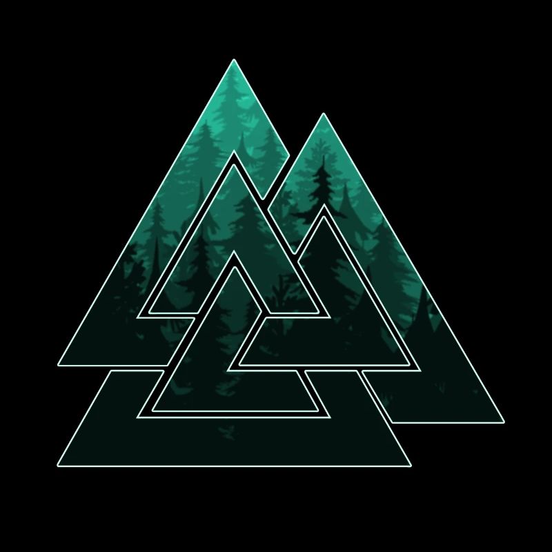 Valknut Wikinger Symbol