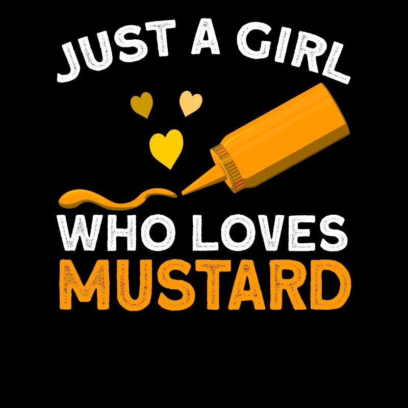 Mädchen Liebt Senf geschenk