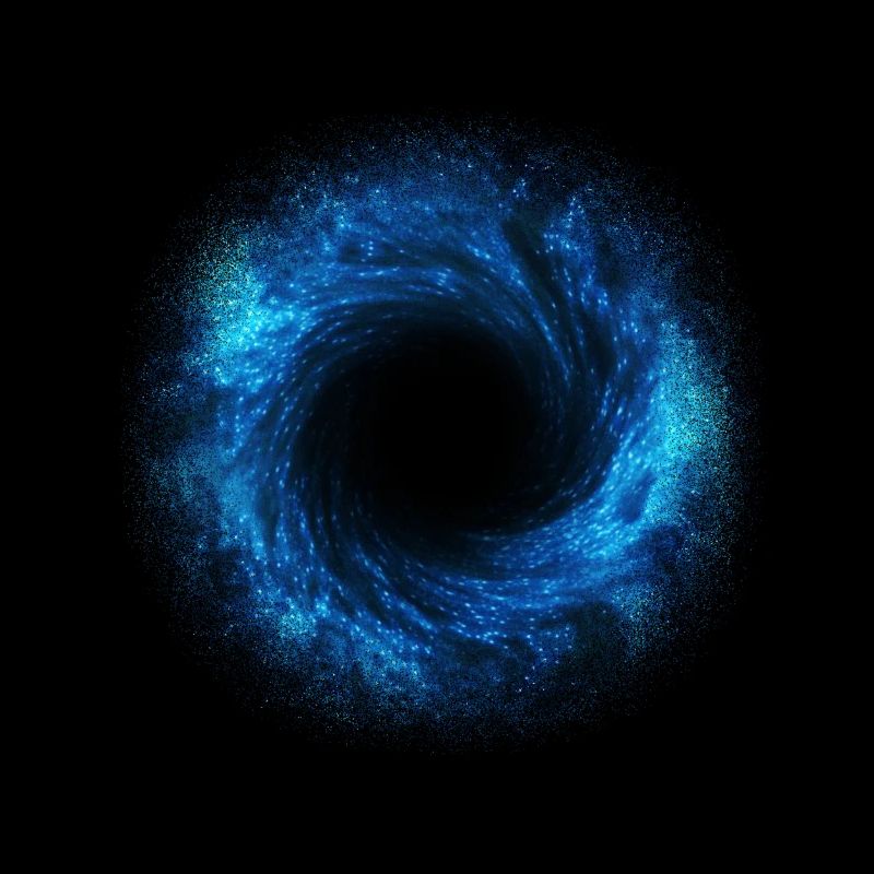 black hole - connection to the source, DD /