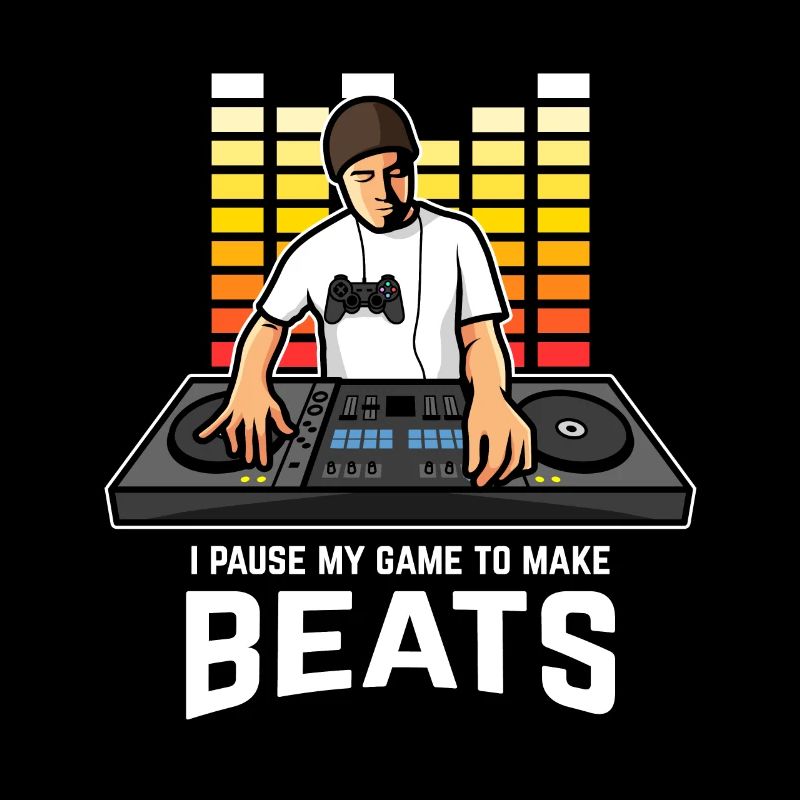 DJ Gamer Gift Deejay Disc Jockey Beatmaker
