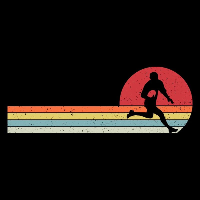 retro rugby player