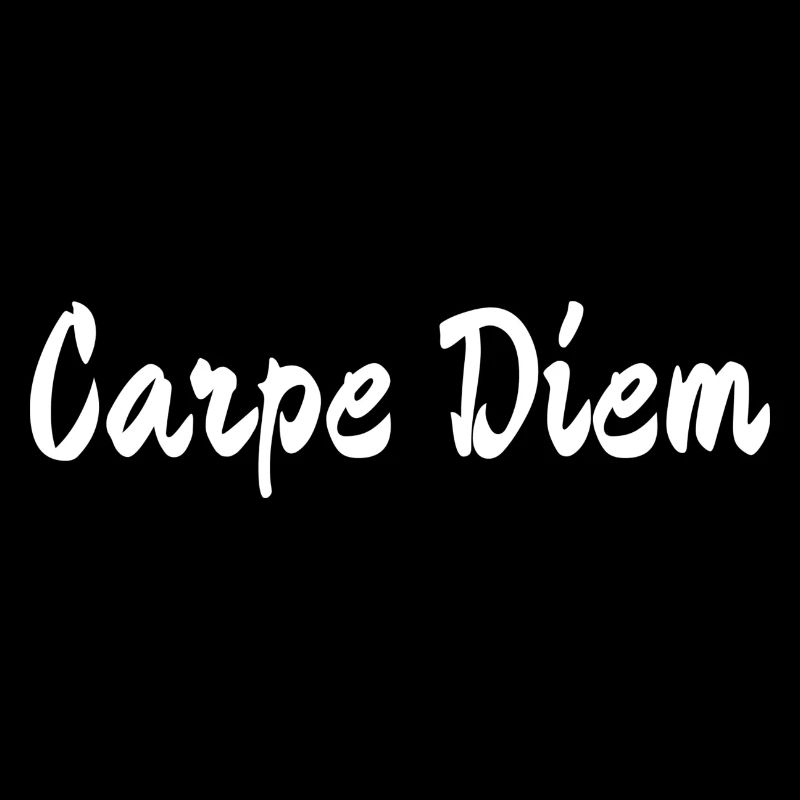 Weißer Carpe Diem