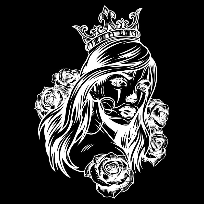 Queen Head (Partner Motif)