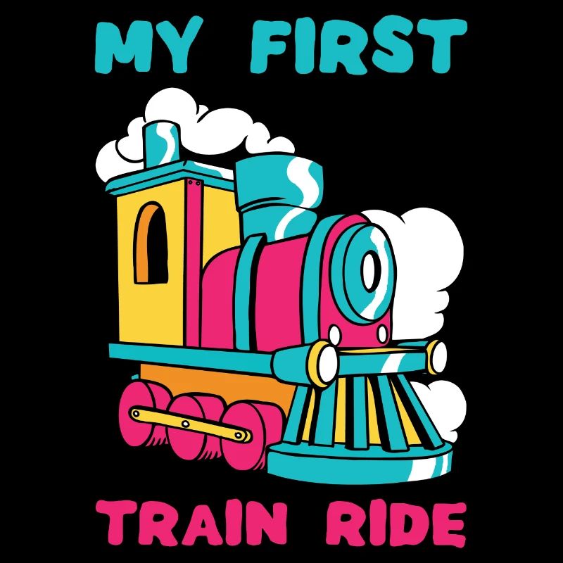 MY FIRST TRAIN RIDE - Eisenbahn Dampflok Zug