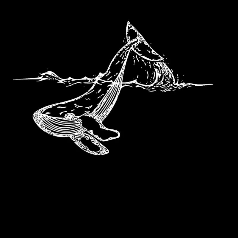 Save the whale UNISEX NATURE