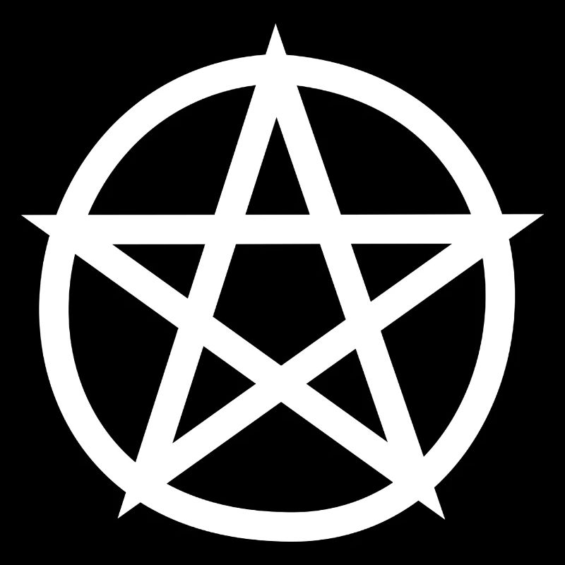 Pentagramm Hexe Halloween