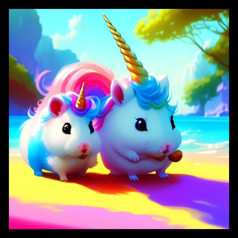 Nourriture pour hamster licorne