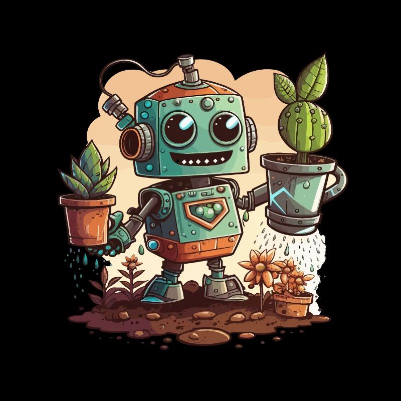 Floraison de robot