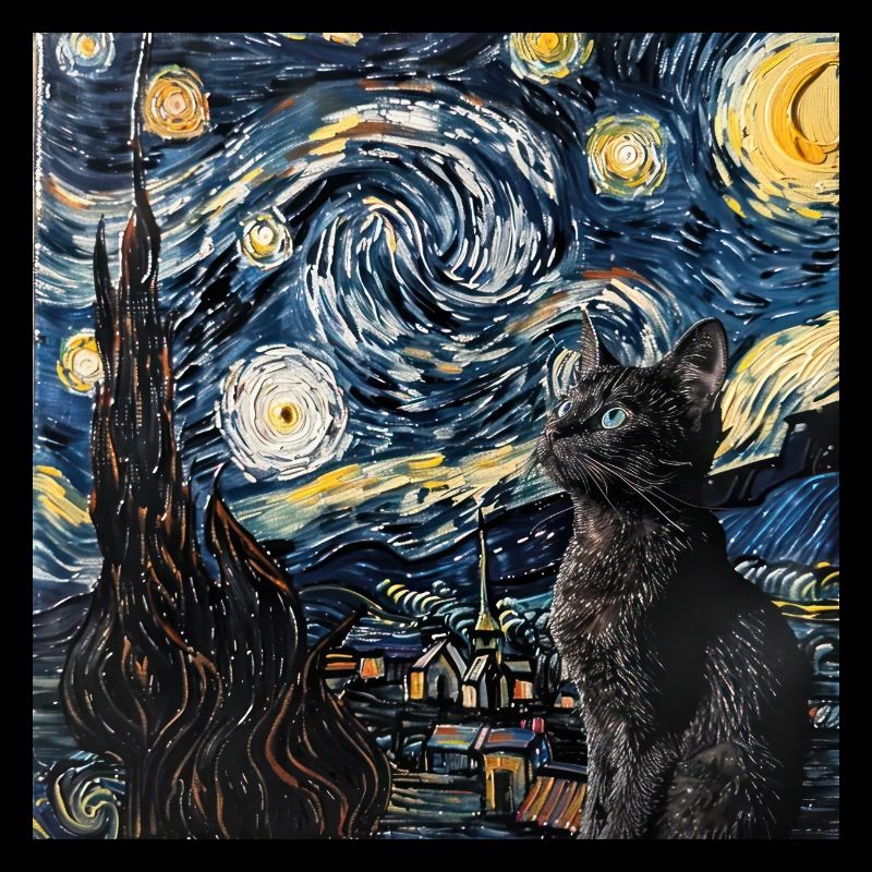 Chat, Motif De Chat