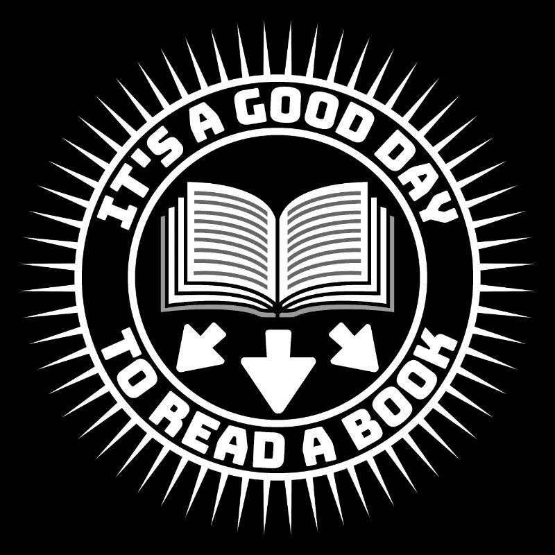 Es ist ein guter Tag, um ein Buch zu lesen Schule Lesen Liebe