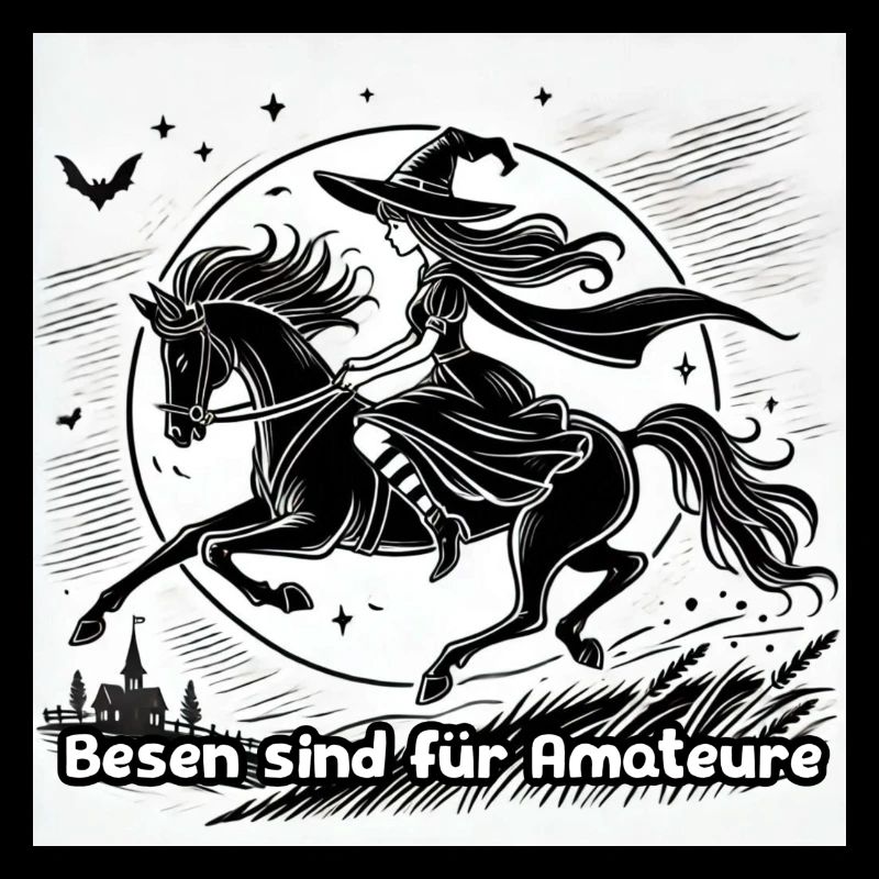 Pferde statt Besen