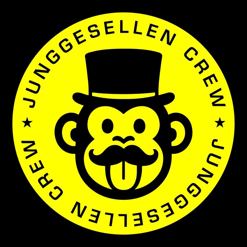 Junggesellen Crew Affe